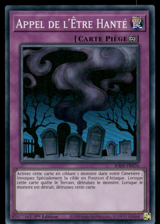 RA05-076  Appel de l'Être Hanté - French (NM)(V.1 - Super Rare)