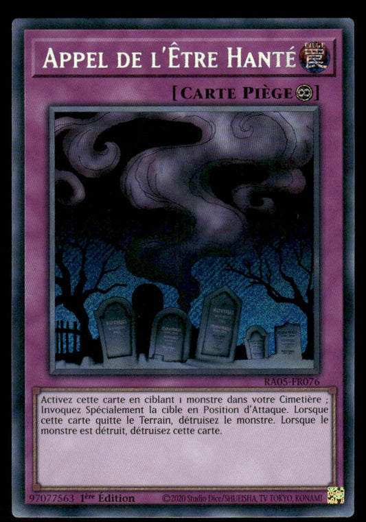 RA05-076  Appel de l'Être Hanté - French (NM)(V.5 - Starlight Rare)
