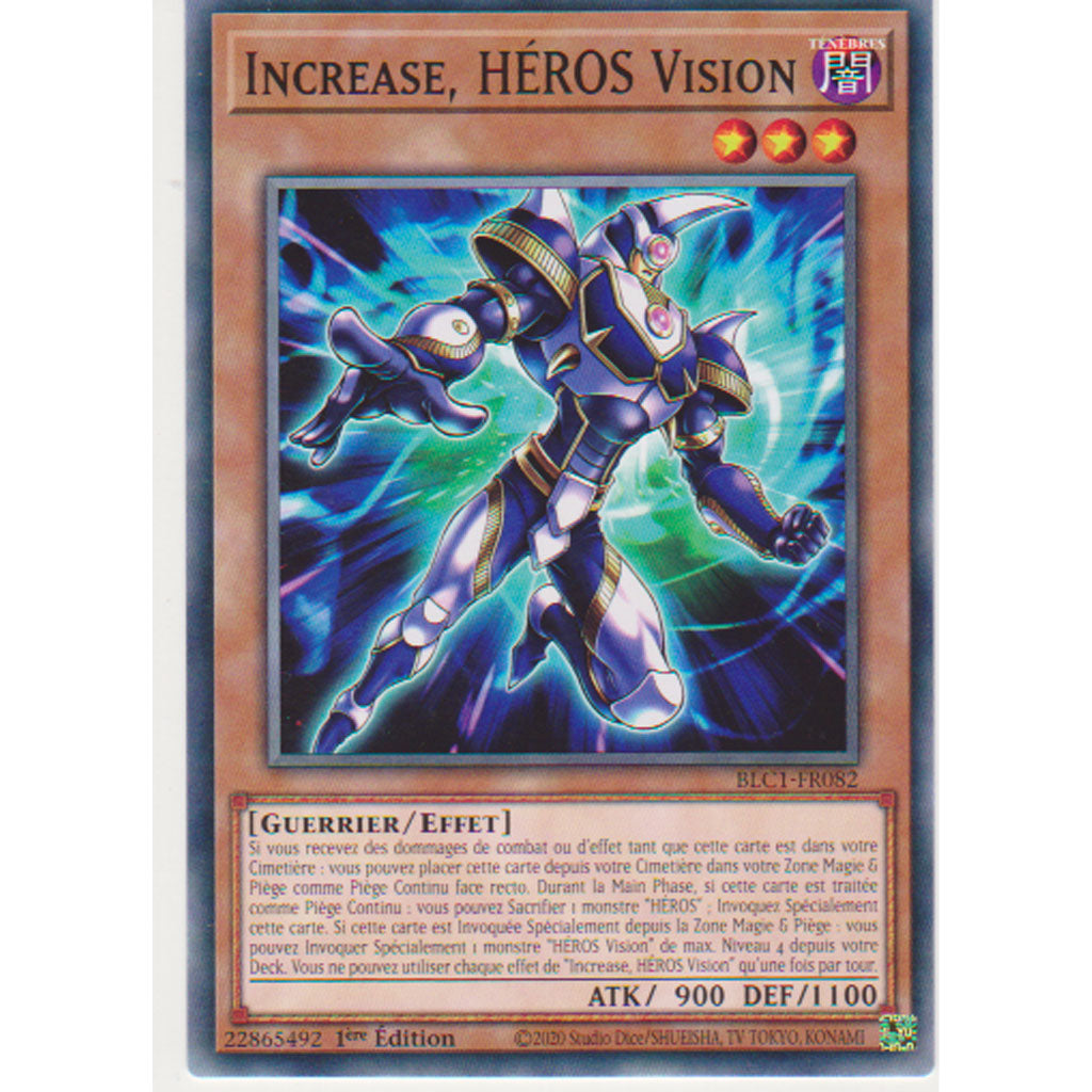 BLC1 Increase, HÉROS Vision