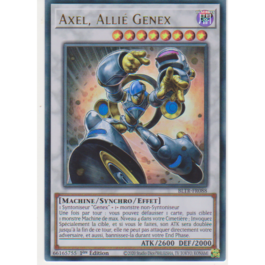 BLTR Axel, Allié Genex