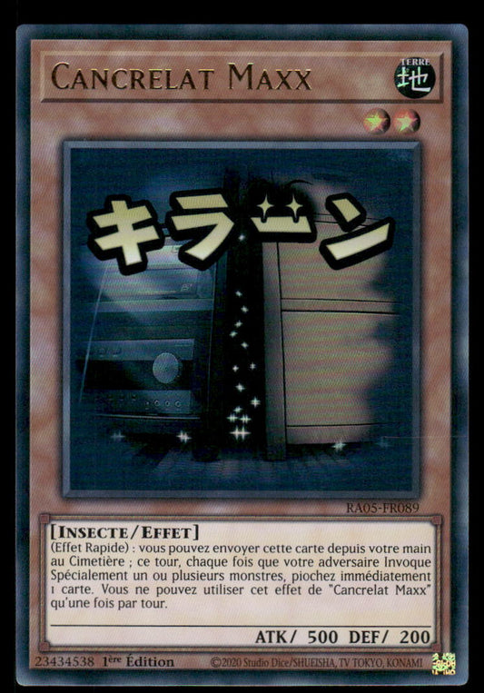 RA05-089  Cancrelat Maxx - French (NM)(V.1 - Ultra Rare)