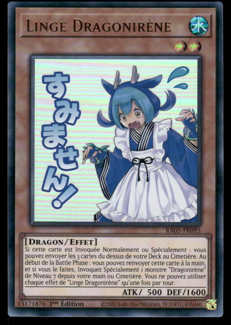 RA05-095  Linge Dragonirène - French (NM)(V.2 - Starlight Rare)