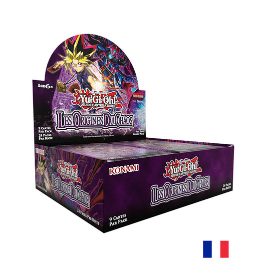 Boite de 24 Boosters - Les Origines du Chaos - Yu-Gi-Oh! (Précommande sortie le 02.07.26)