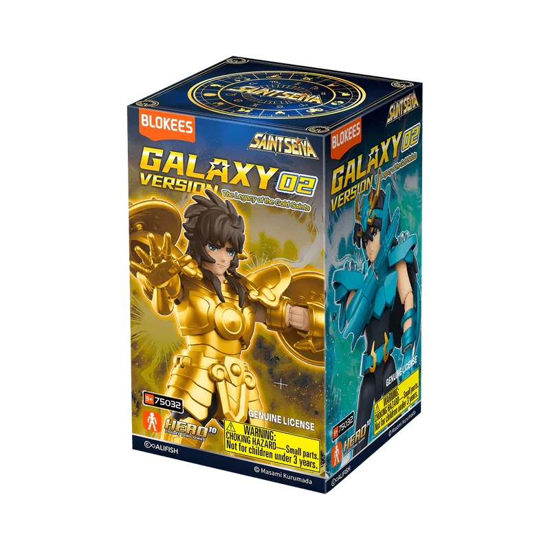 Blokees - Saint Seiya- Boîte Mystère - Galaxy Version 02 The Legacy of the Gold Saints