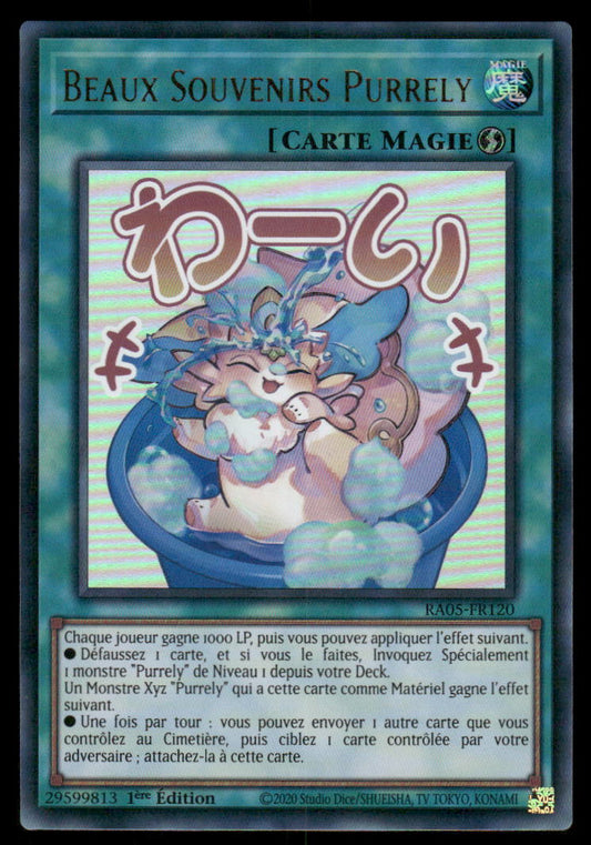 RA05-120  Beaux Souvenirs Purrely - French (NM)(V.1 - Ultra Rare)