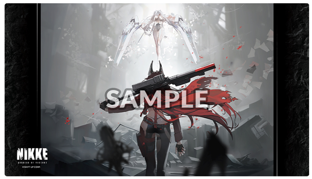 Bushi Supplies - Playmat Tapis de jeu - Nikke : RED ASH - Red Hood vs Cinderella