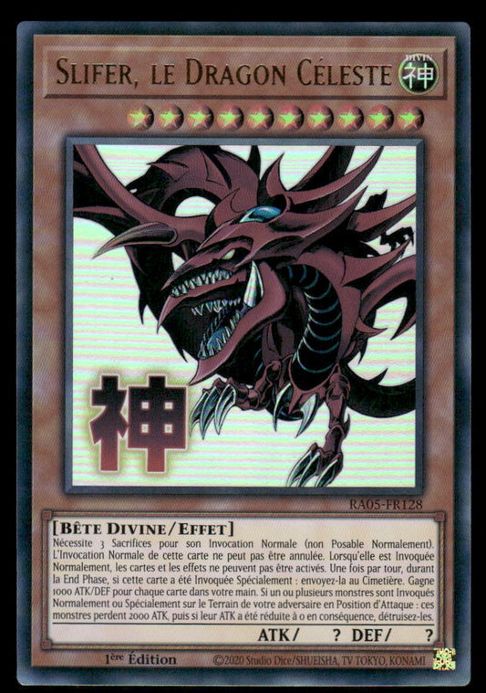 RA05-128  Slifer, le Dragon Céleste - French (NM)(V.2 - Starlight Rare)