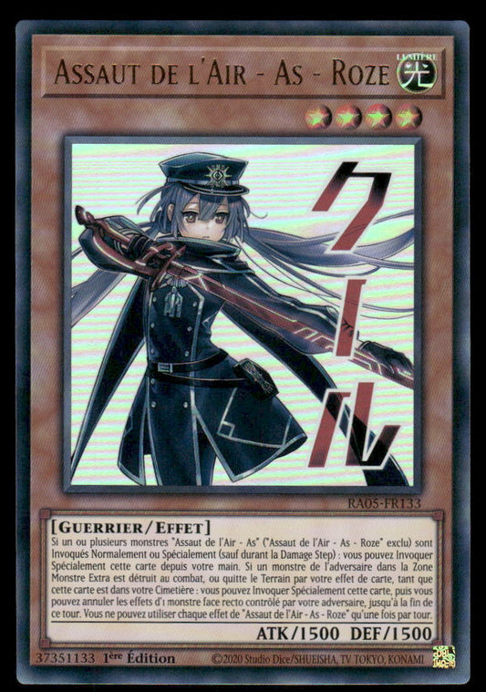 RA05-133  Assaut de l'Air - As - Roze - French (NM)(V.2 - Starlight Rare)