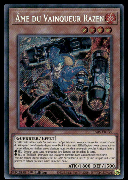 RA05-134  Âme du Vainqueur Razen - French (NM)(V.8 - Ultimate Rare)