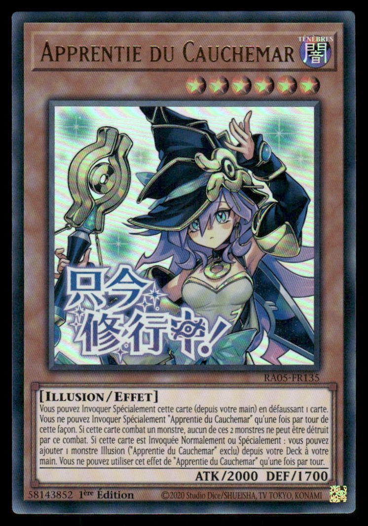 RA05-135  Apprentie du Cauchemar - French (NM)(V.2 - Starlight Rare)