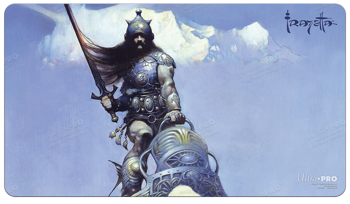 Ultra PRO - Tapis de jeu Frank Frazetta - Silver Warrior