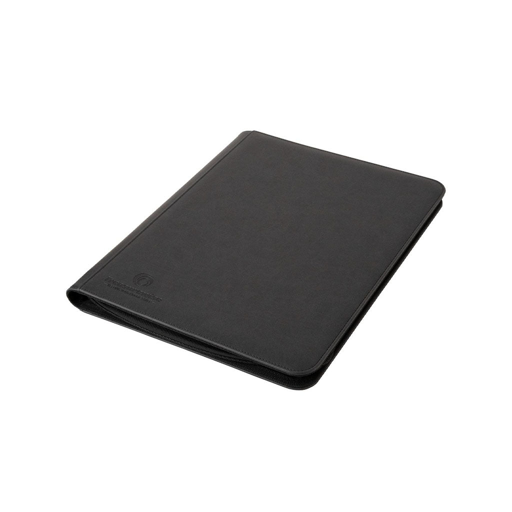 TreasureWise - WiseGuard Zip Toploader Binder 9 cases 216 Cartes - Noir