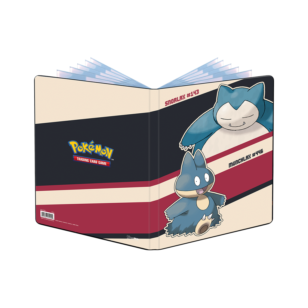 Album Pokémon : Portfolio Ronflex & Goinfrex A4 180 cartes