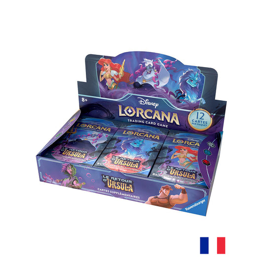 Disney Lorcana - Le retour d'Ursula - Boite de 24 Boosters FR