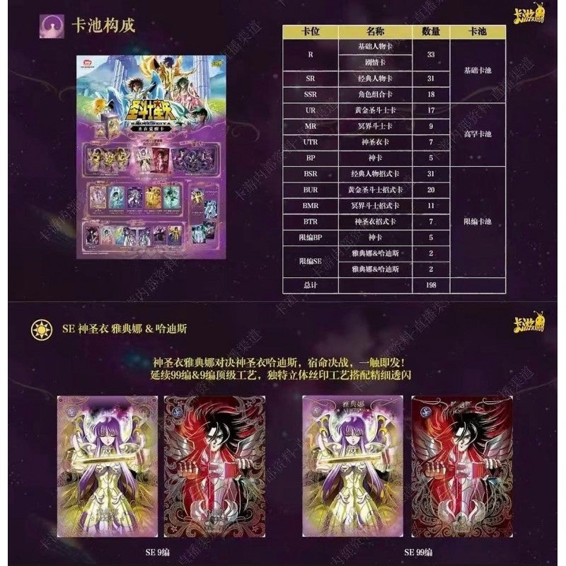 Kayou 110 - Boîte de 18 Boosters - Saint Seiya WAVE 4