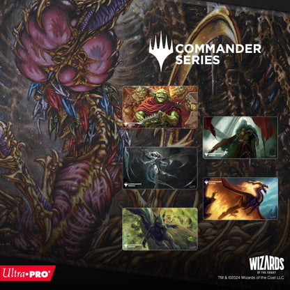 Ultra Pro - Commander Series - Fan Vote 1 - Tapis de jeu Holofoil Reine des slivoïdes - Magic: The Gathering