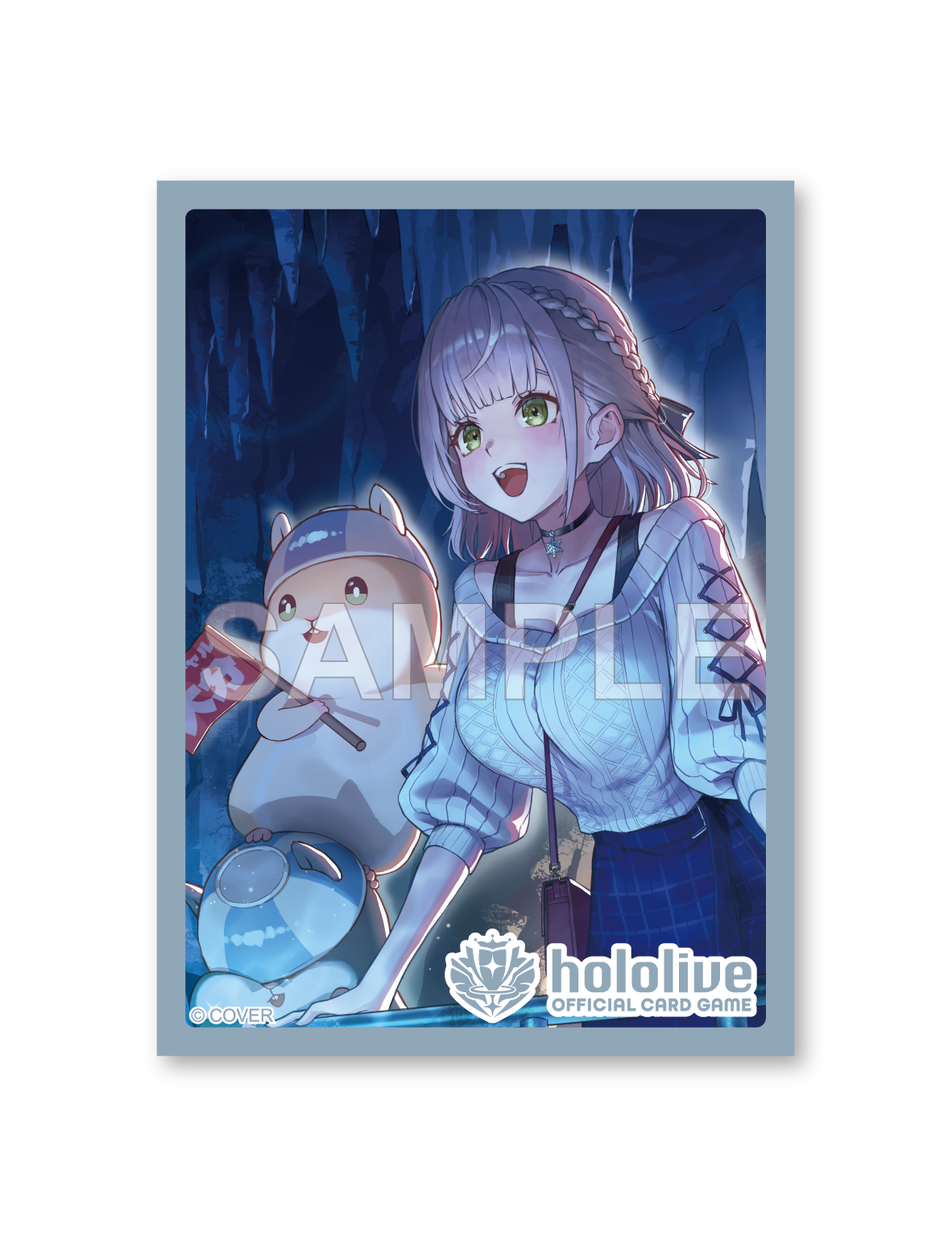 Bushiroad - 55 protège-cartes hololive - Shirogane Noel