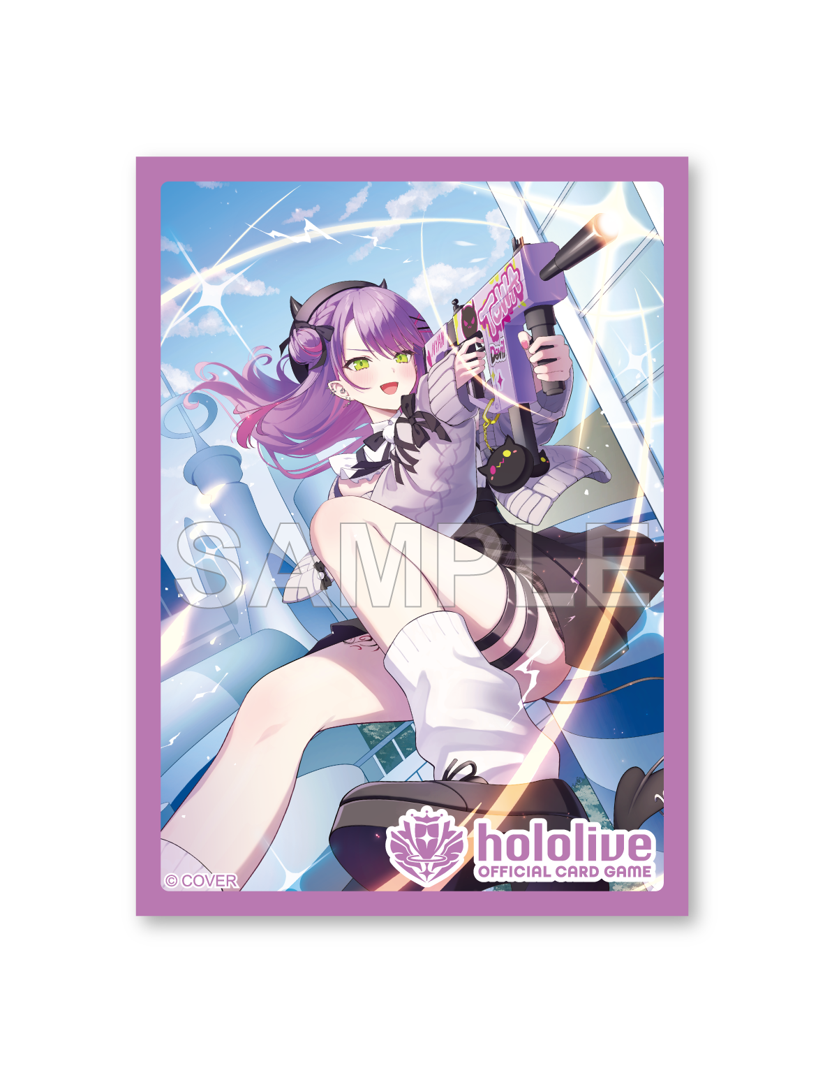 Bushiroad - 55 protège-cartes hololive - Tokoyami Towa