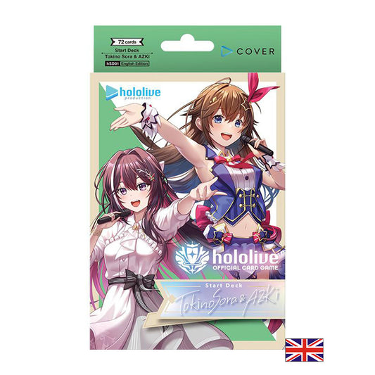 hololive Official Card Game - Start Deck - hSD01e Tokino Sora & AZKi (Anglais)