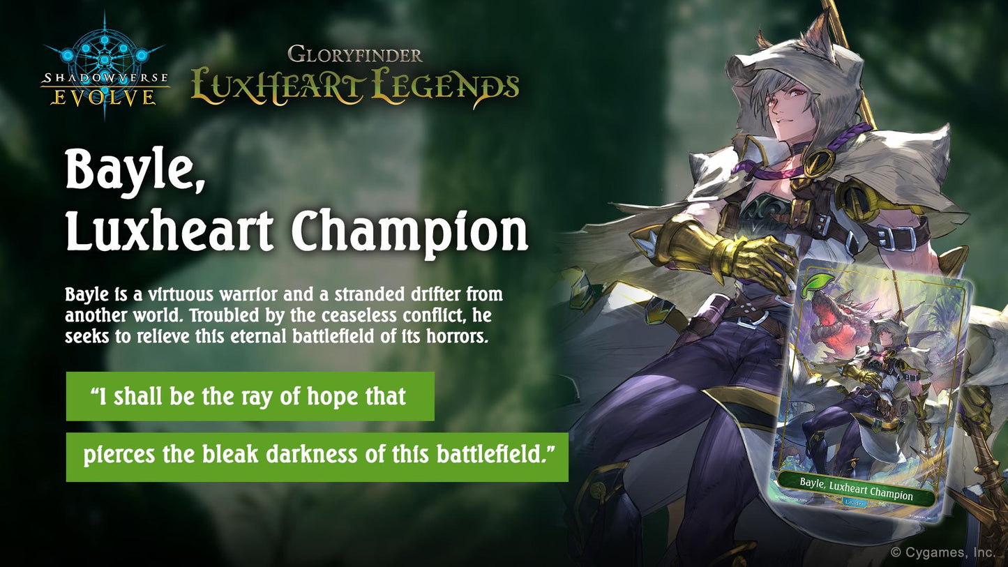 Shadowverse Evolve - Gloryfinder Starter Deck - GFD01 Luxheart Legends (Anglais)