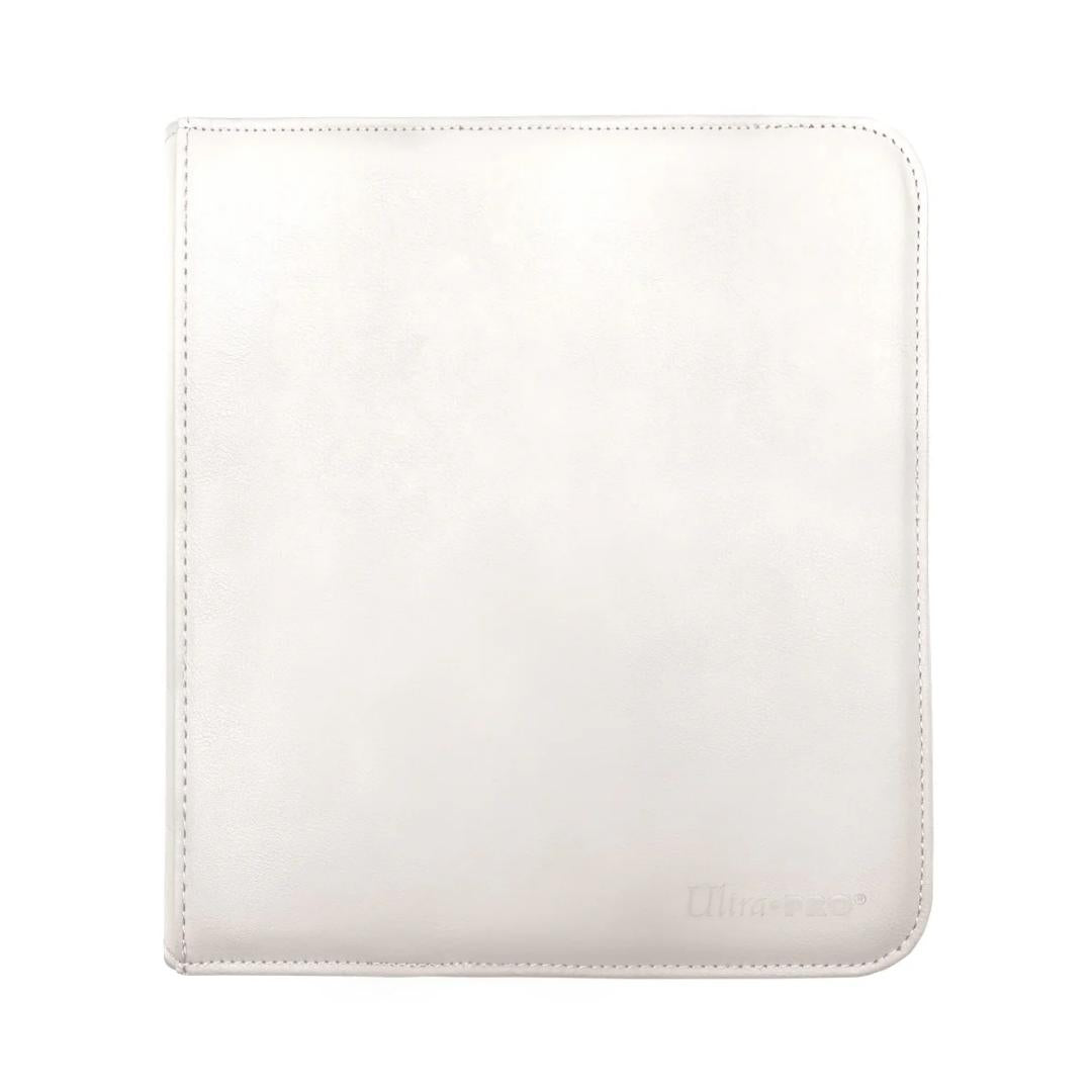 Ultra Pro - Zippered PRO-Binder 12 cases Vivid Album 480 Cartes - White