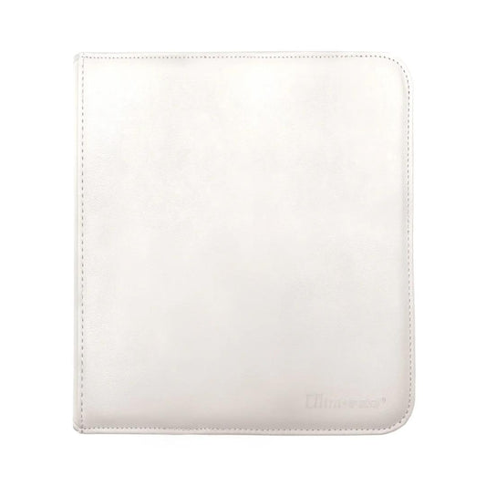 Ultra Pro - Zippered PRO-Binder 12 cases Vivid Album 480 Cartes - White