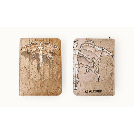 TreasureWise - WiseGuard Zip Binder 9 cases Faceless Deamon by Kevin Altered