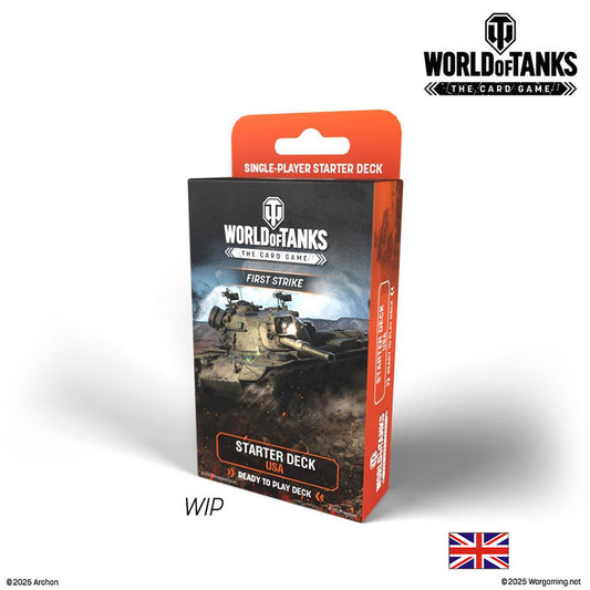 World of Tanks: The Card Game - Starter Deck USA: FIRST STRIKE (Anglais)