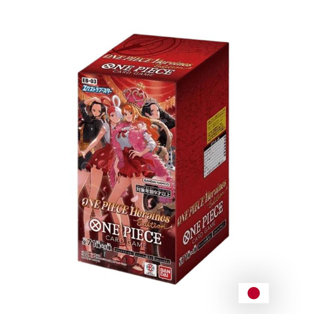 Boite de 24 Extra Boosters EB-03 - Heroines Edition - One Piece Card Game JP