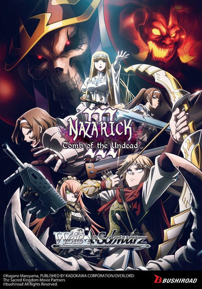 Weiss Schwarz - Boîte de 6 Extra Boosters - Nazarick: Tomb of the Undead Vol.3 EN
