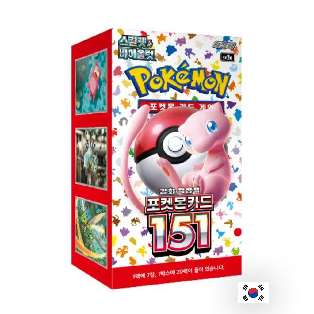 Pokémon - Boîte de 20 Boosters - sv2a 151 KR