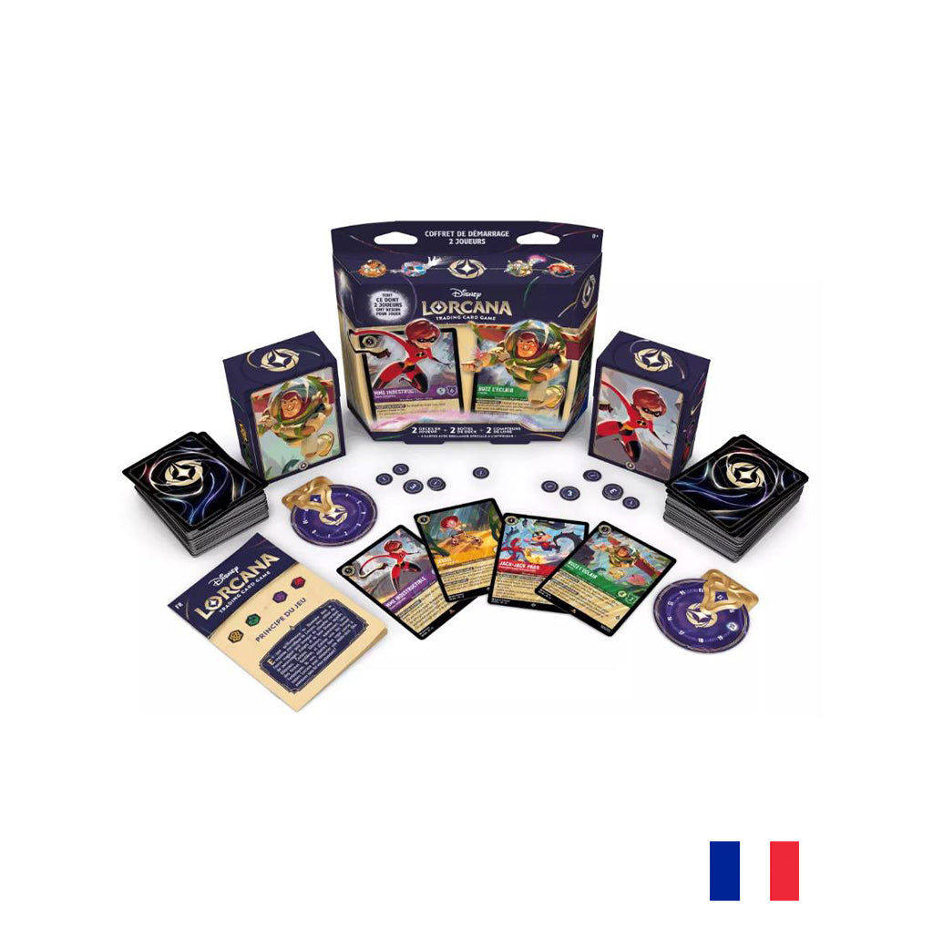 Disney Lorcana - Coffret de Démarrage 2 Joueurs - Chapitre 12 : Contrées Inconnues
