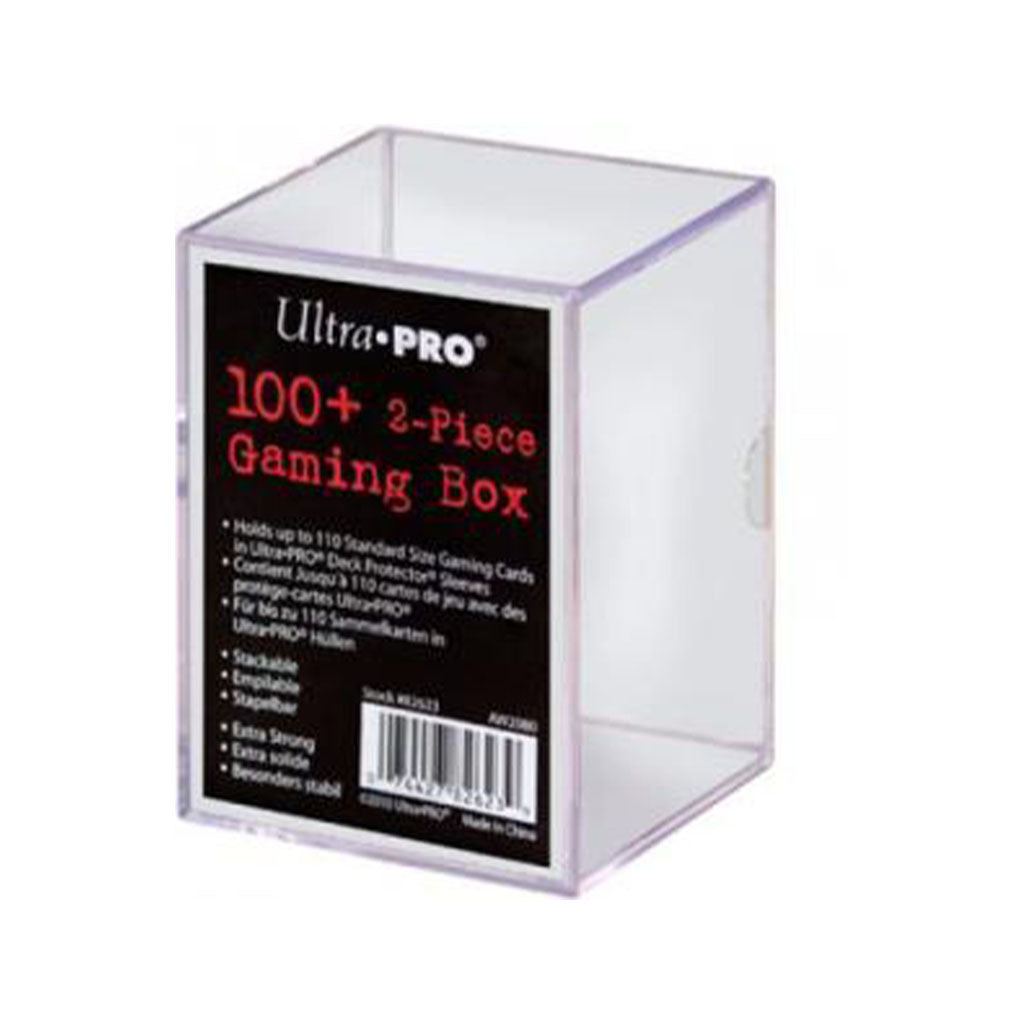 Ultra Pro Boîte de rangement Gaming 100+ cartes - Transparent