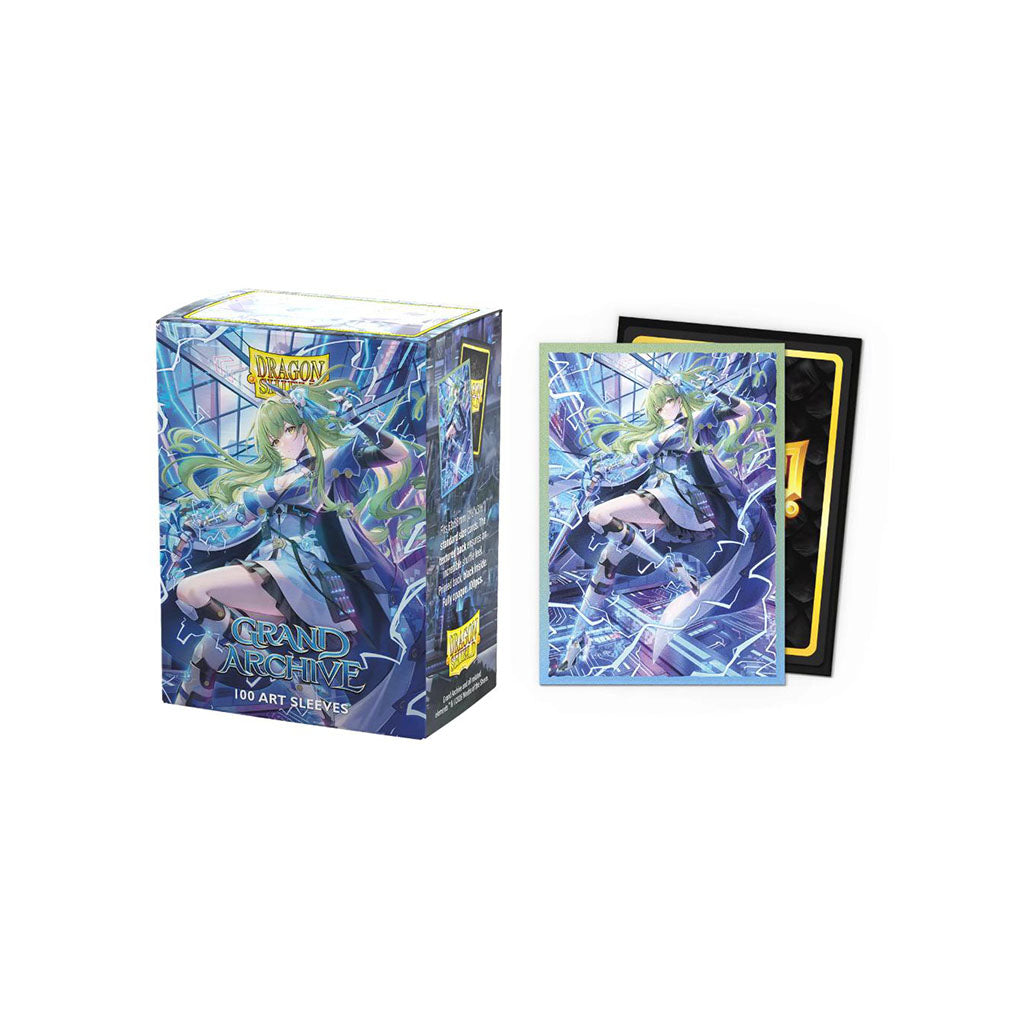 Dragon Shield - 100 protège-cartes Sleeves Standard Art - Grand Archive : Lorraine, Arclight Saber