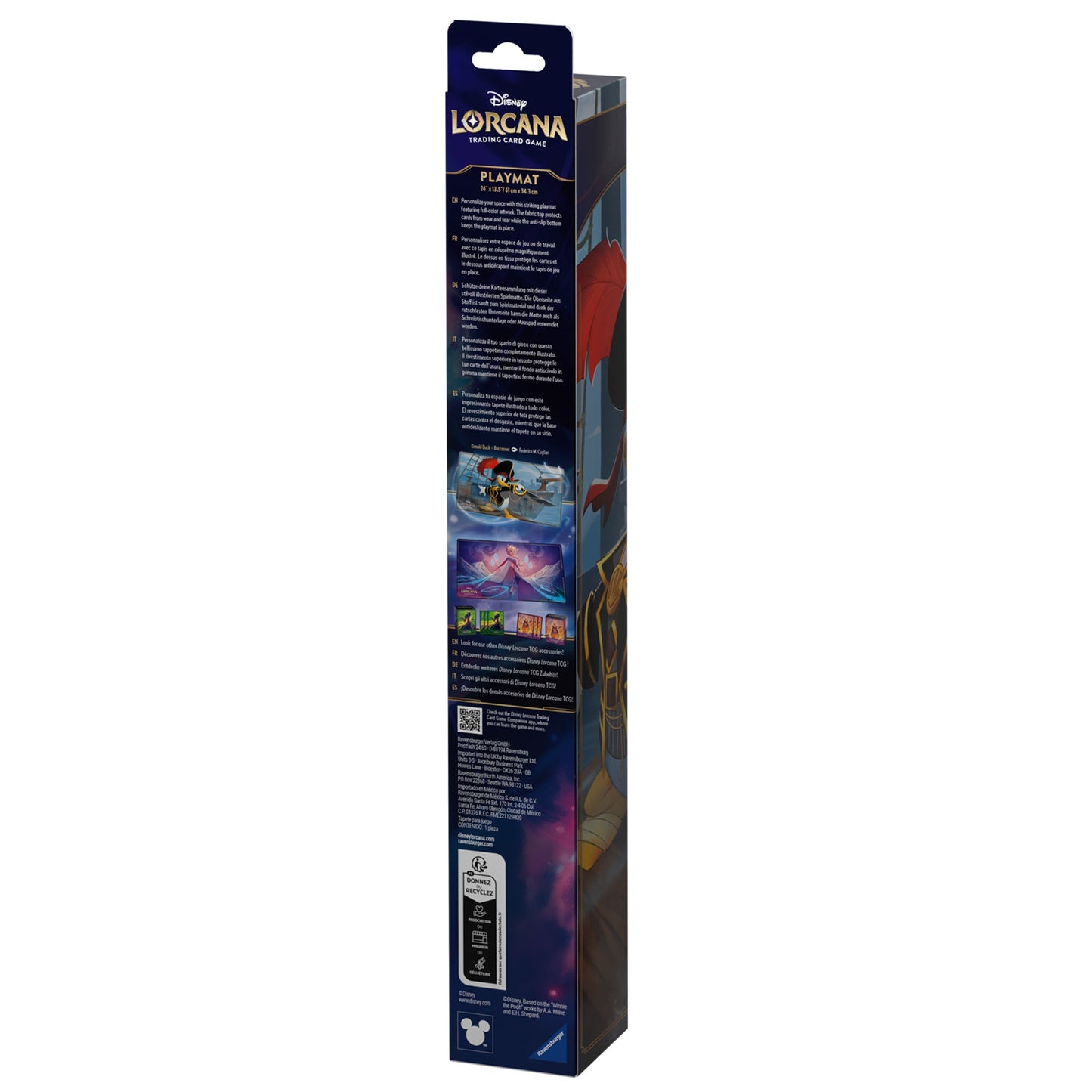 Disney Lorcana : La Mer Azurite - Tapis de jeu Donald Duck