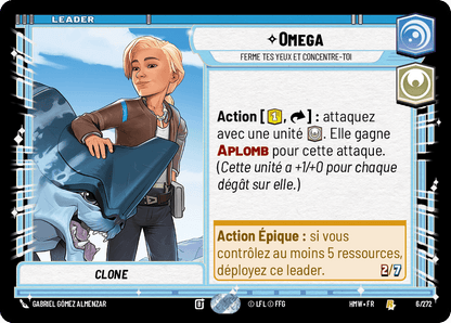 Omega, Ferme Tes Yeux Et Concentre-Toi - HMW-006 - Standard - recto Français