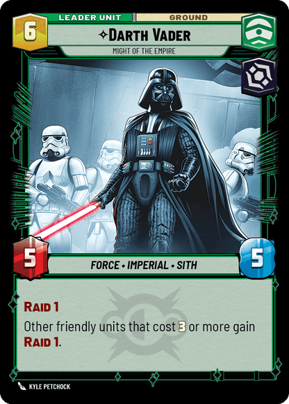 Dark Vador, Puissance De L'Empire - HMW-007 - verso Anglais