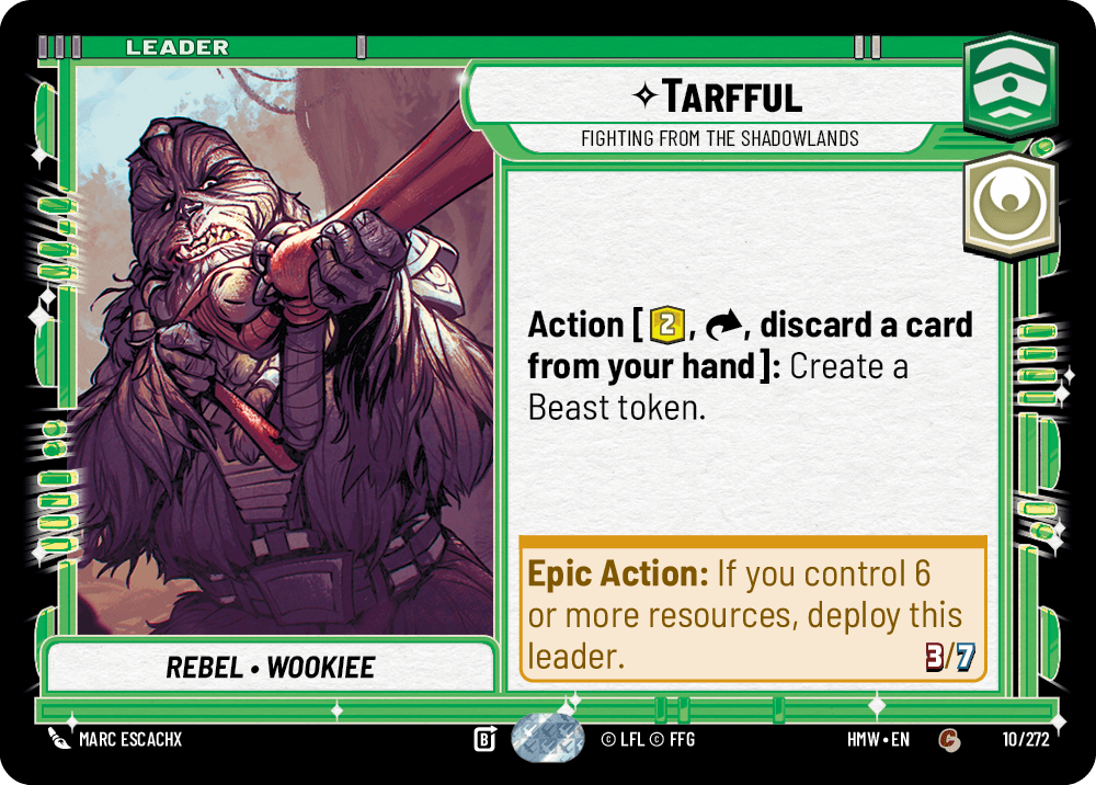 Tarfful, Combattant Des Terres D'Ombre - HMW-010 - Standard - recto Anglais