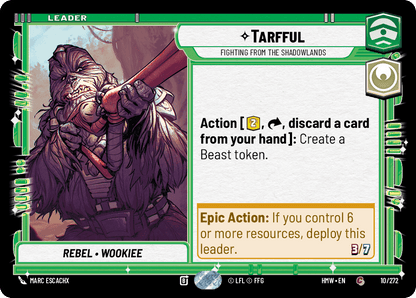 Tarfful, Combattant Des Terres D'Ombre - HMW-010 - Standard - recto Anglais