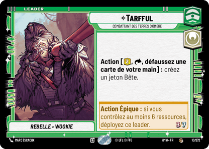 Tarfful, Combattant Des Terres D'Ombre - HMW-010 - Standard - recto Français