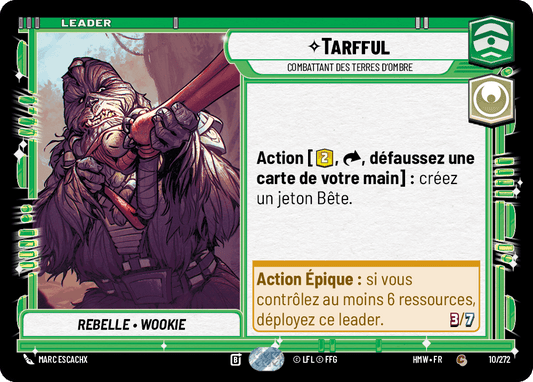 Tarfful, Combattant Des Terres D'Ombre - HMW-010 - Standard - recto Français