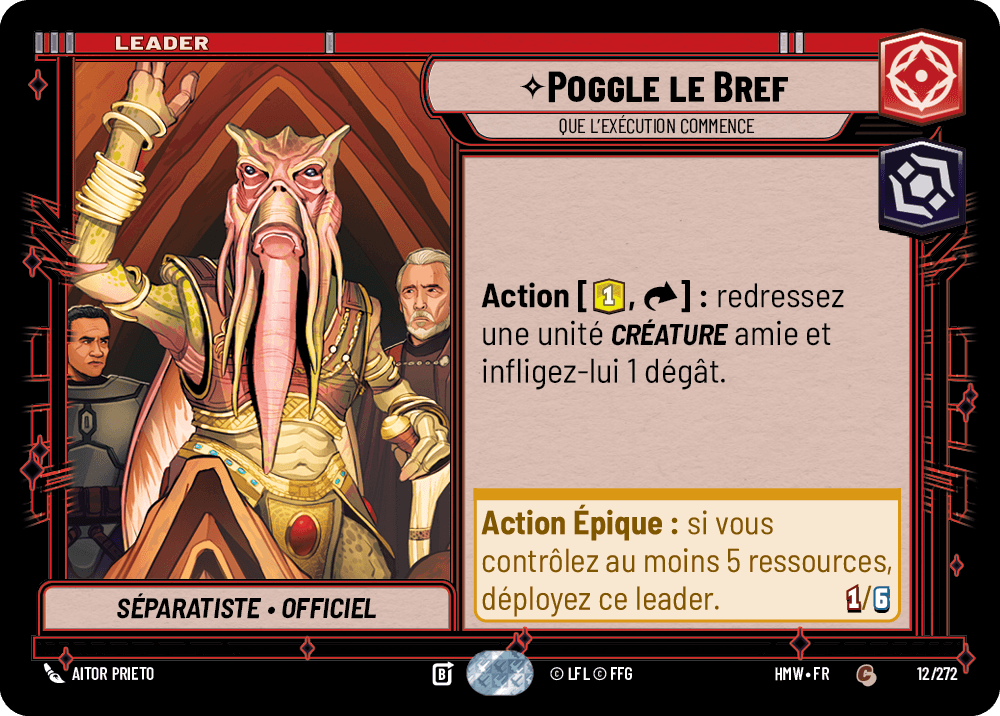 Poggle le Bref, Que L'Exécution Commence - HMW-012 - Standard - recto Français