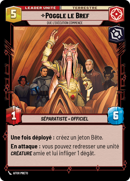 Poggle le Bref, Que L'Exécution Commence - HMW-012 - verso Français