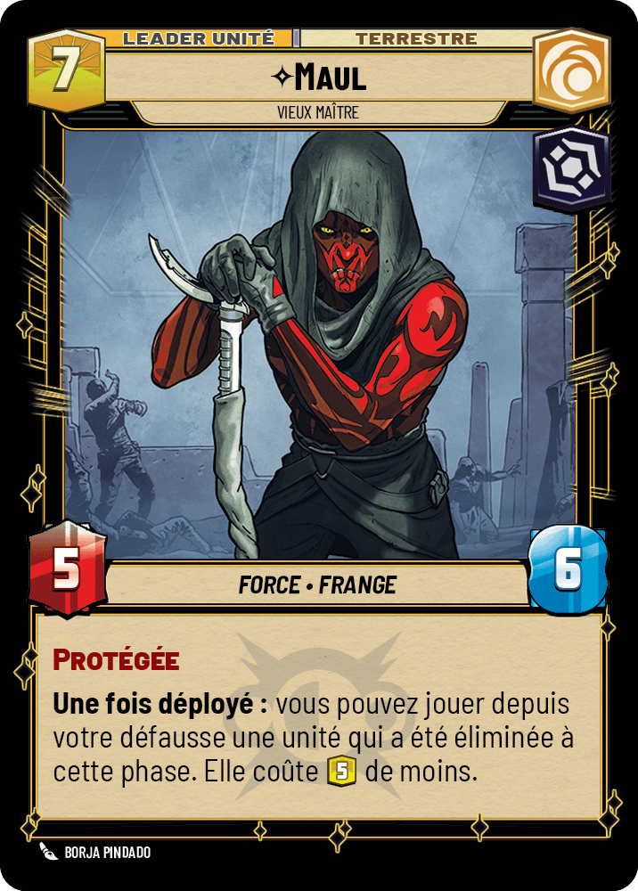 Maul, Vieux Maître - HMW-016 - verso Français