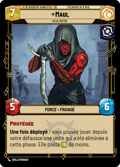 Maul, Vieux Maître - HMW-016 - verso Français
