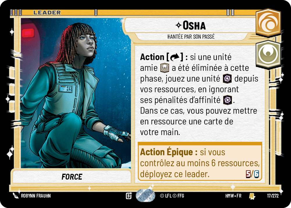 Osha, Hantée Par Son Passé - HMW-017 - Standard - recto Français