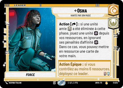 Osha, Hantée Par Son Passé - HMW-017 - Standard - recto Français