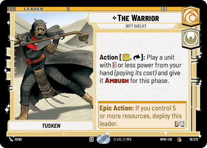 La Guerrière, Duelliste Adroite - HMW-018 - Standard - recto Anglais