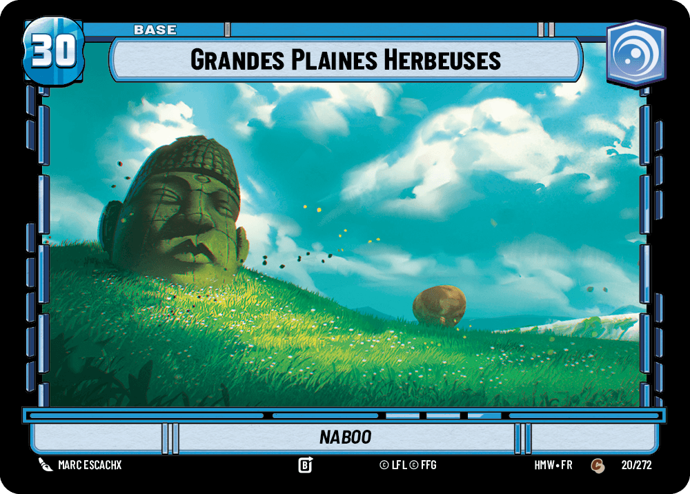 Grandes Plaines Herbeuses - HMW-020 - Standard - recto Français