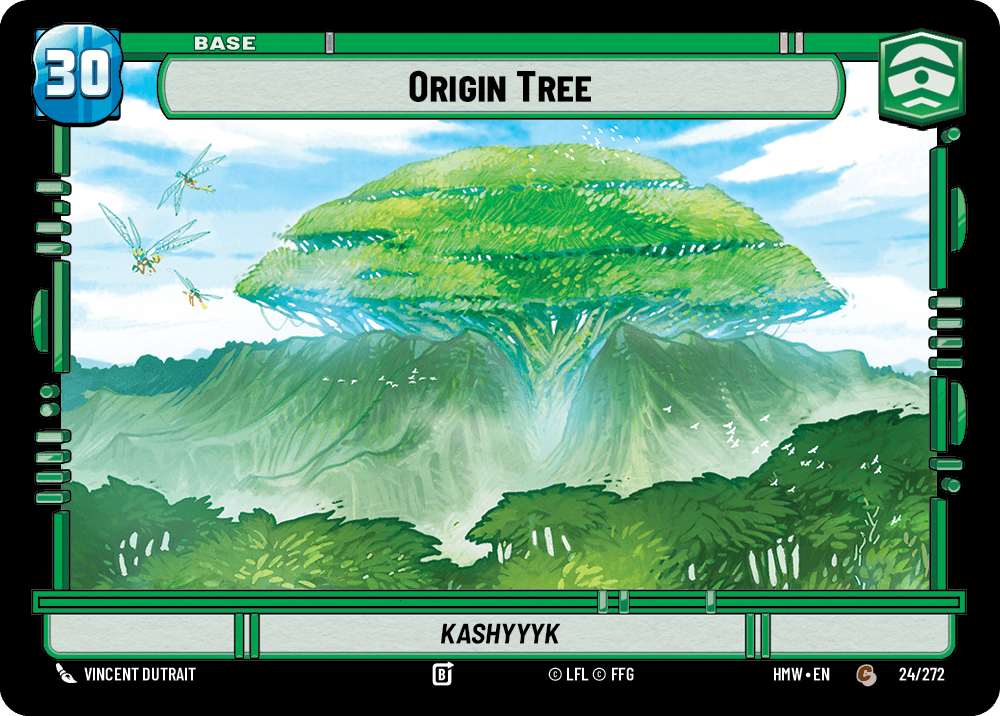 Arbre des Origines - HMW-024 - Standard - recto Anglais